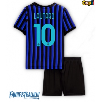 Inter Milan Lautaro Martinez #10 Echipament de Fotbal Replică 2025-26 Copii Acasa (+ Șorturi)